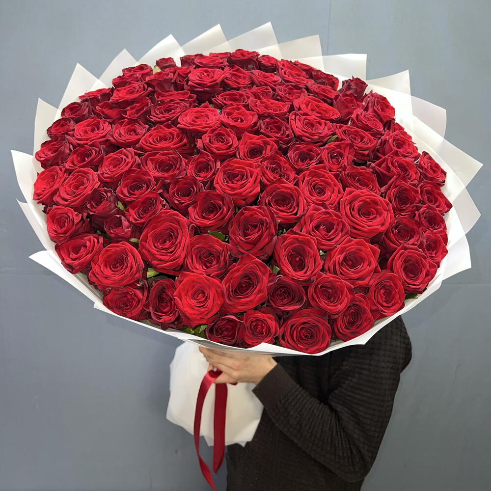 🌹101 КРАСНАЯ РОЗА — КОРОЛЕВСКИЙ МАСШТАБ🌹