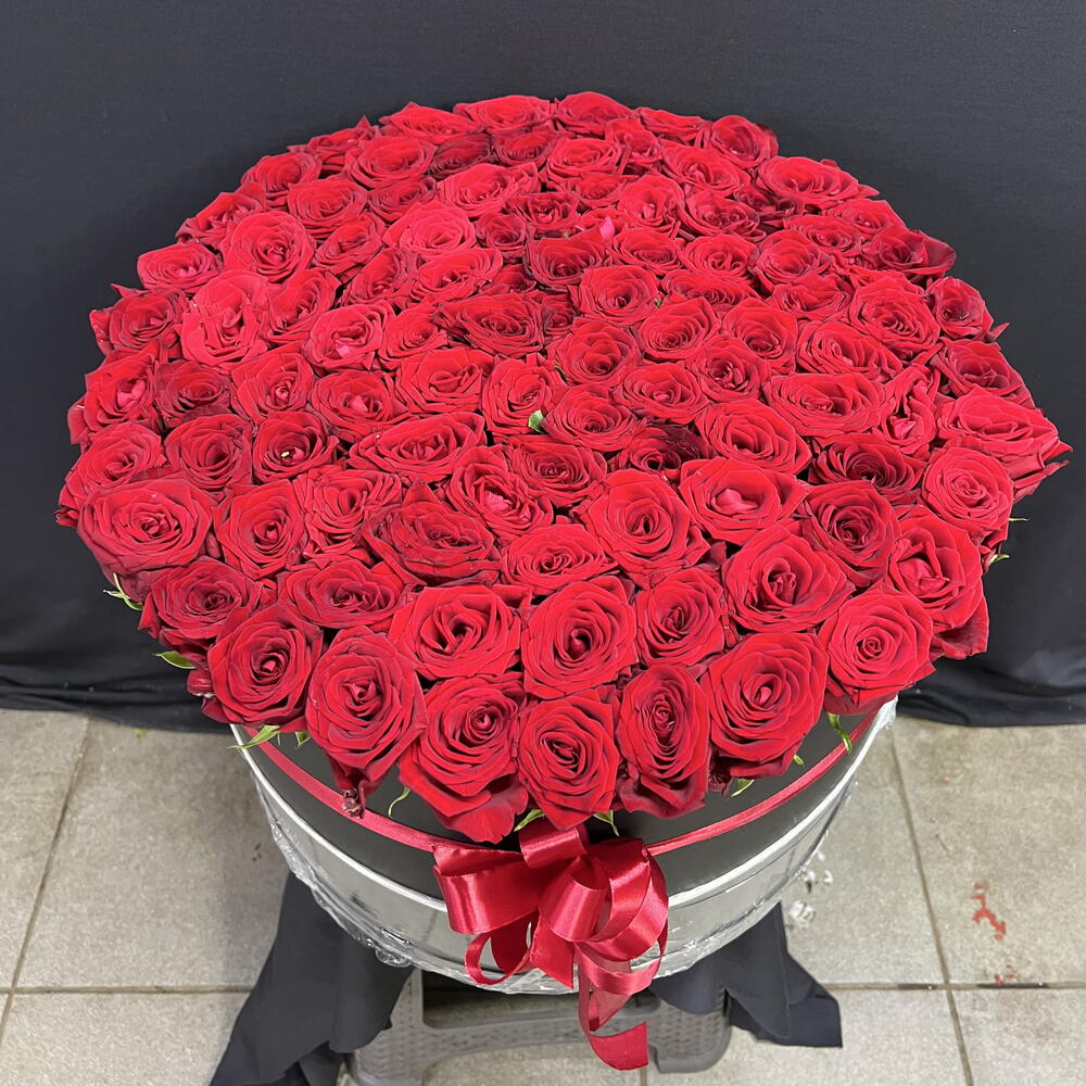 🌹101 КРАСНАЯ РОЗА В КОРОБОЧКЕ🌹
