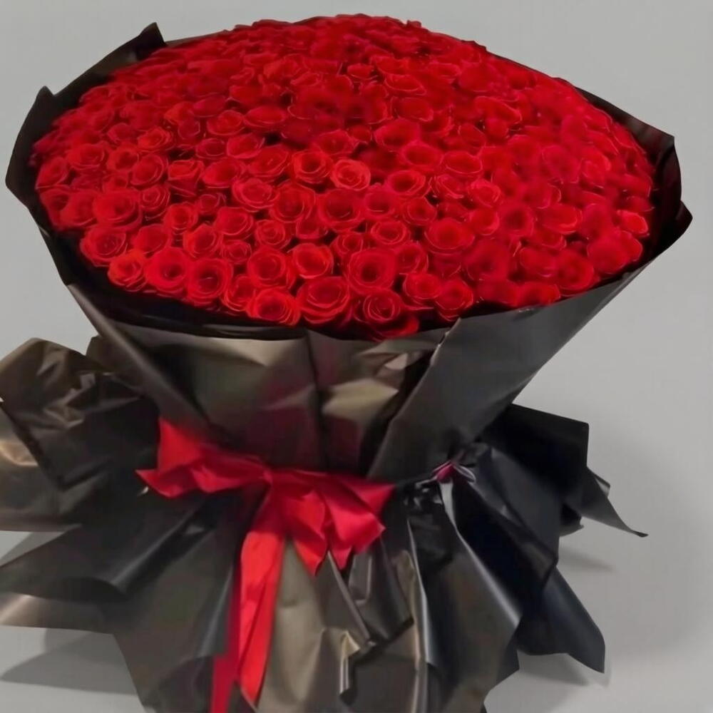 🌹ШЕДЕВР ФЛОРИСТА ИЗ 303 КРАСНЫХ РОЗ🌹